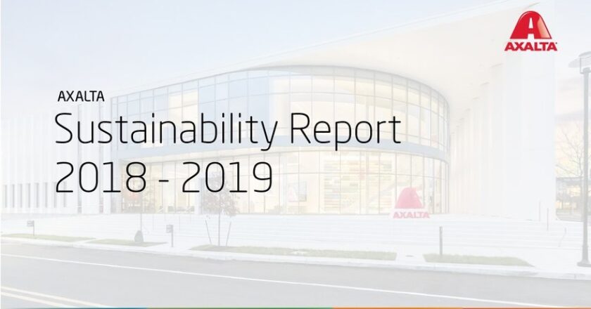 Axalta 2018-2019 Sustainability Report Released