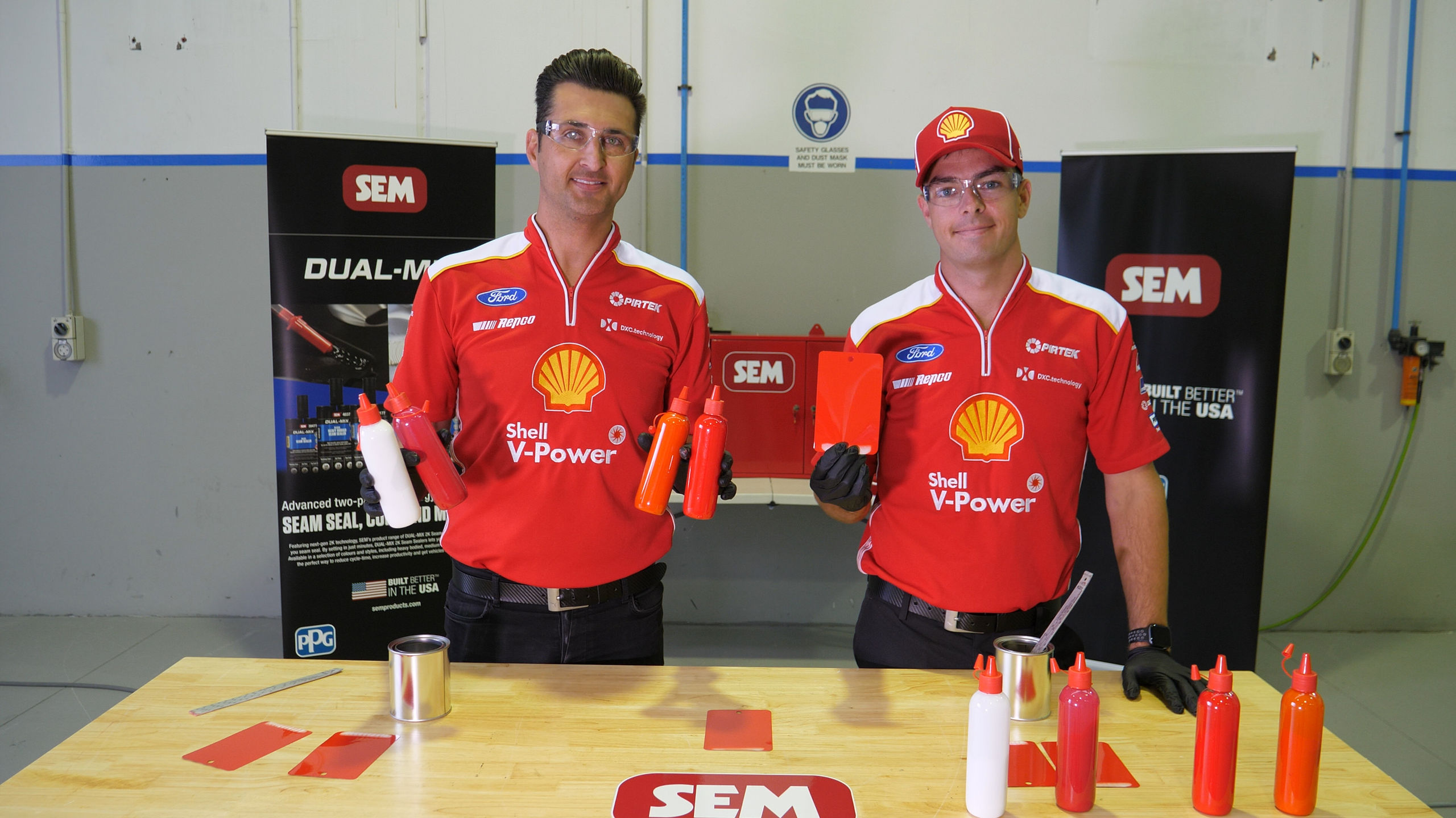 Shell V-Power Racing Team Drivers In PPG Showdown