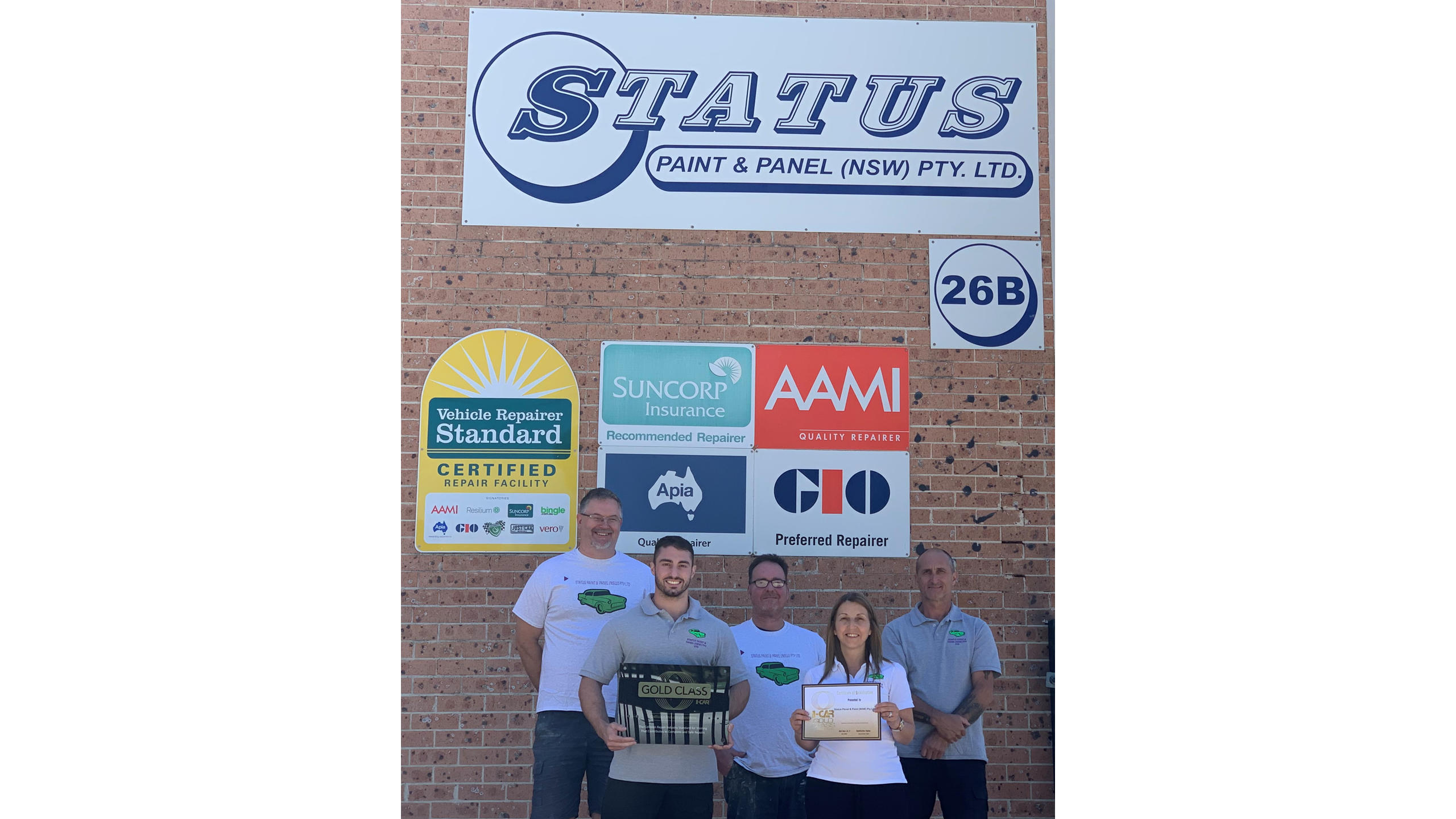 Status Paint And Panel Achieves I-CAR Gold Class Accreditation