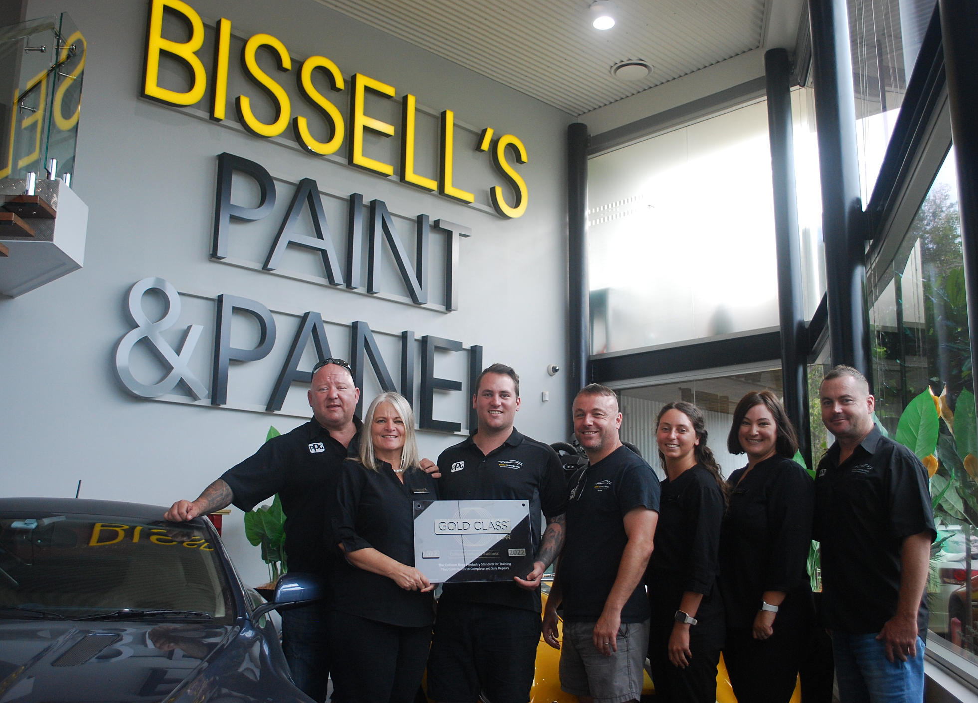 I-CAR Awards Gold Class To Bissell’s Paint & Panel