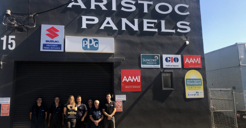 Aristoc Panels Gains I-CAR Gold Class Accreditation