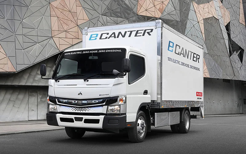 Fuso Launches All-Electric eCanter Truck In Australia - Melbourne