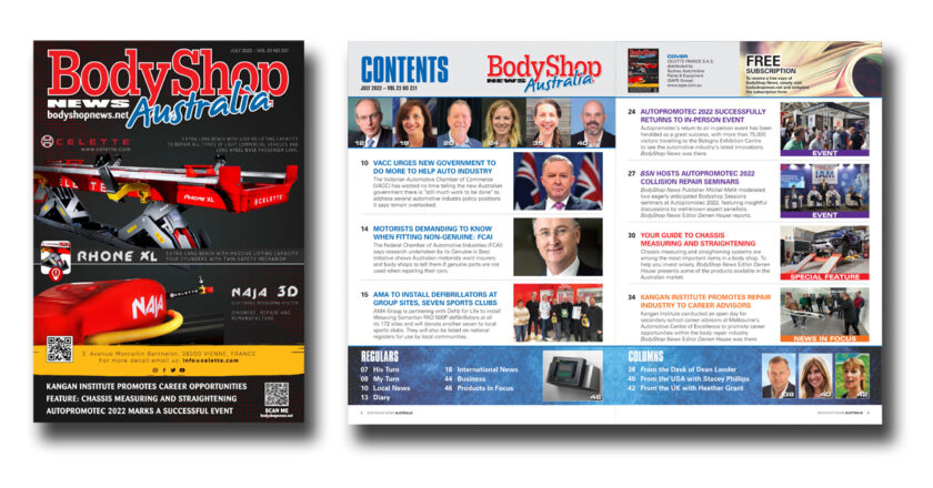 BodyShop News Australia - July 2022