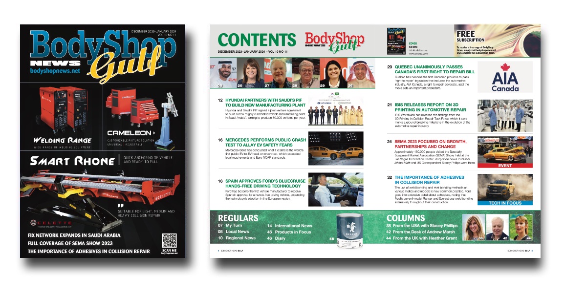 BodyShop News Gulf Dec2023 Jan2024 Magazine Archive 